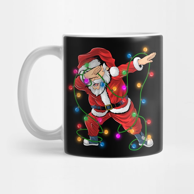 Dabbing Santa Claus Christmas Fun Ho Dubbing by Upswipe.de